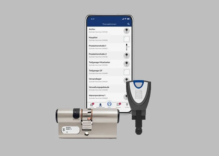 blueSmart Zylinder Schlüssel Smartphone