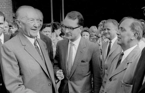 Besuch Konrad Adenauer Werk Winkhaus in Telgte